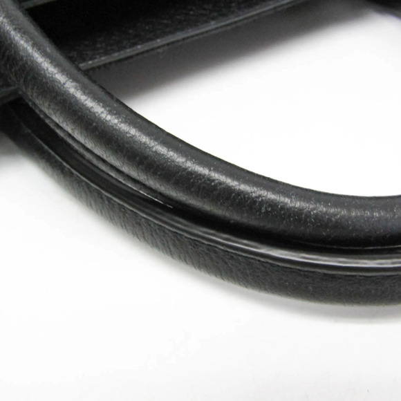 GUCCI Black Leather Shoulder Bag